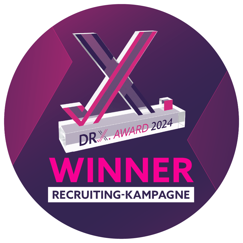 DRX Award 2024 Winner Recruiting-Kampagne